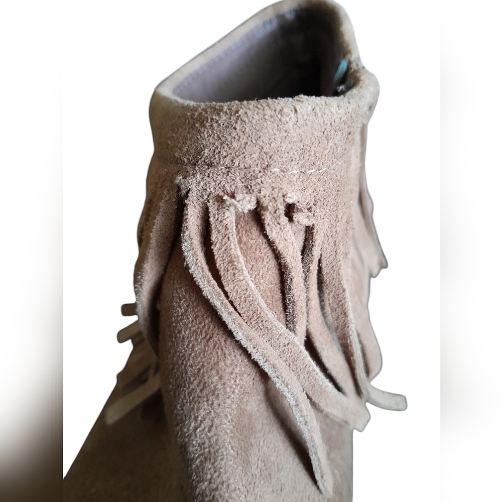 Mossimo Supply Co Womens' Fringe Ankle Booties - Picture 4 of 7